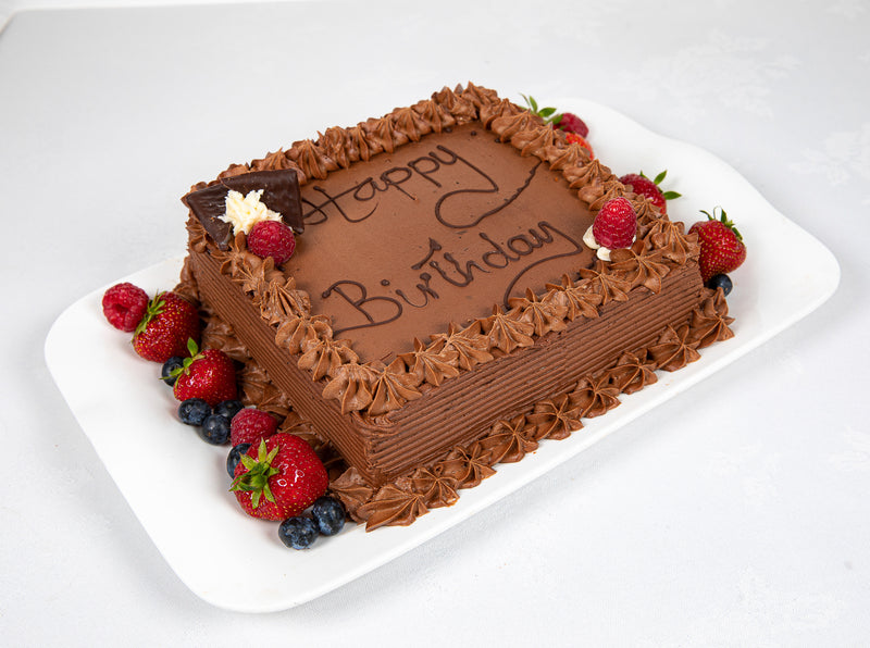 Belgian Chocolate Biscuit Cake