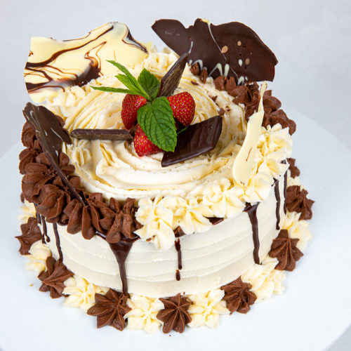 Vanilla Buttercream Cake - A Slice of Life 1