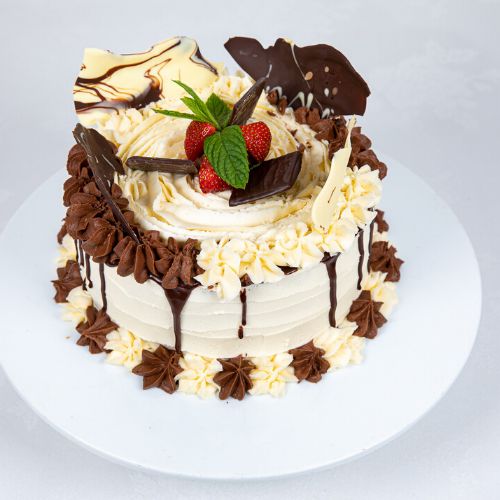 Vanilla Buttercream Cake - A Slice of Life 3